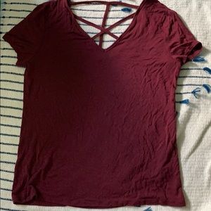 SO t shirt maroon Medium